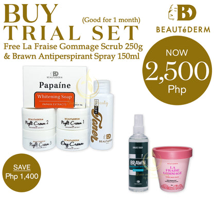 Beautederm Trial Set (Good for 1 month use) PROMO