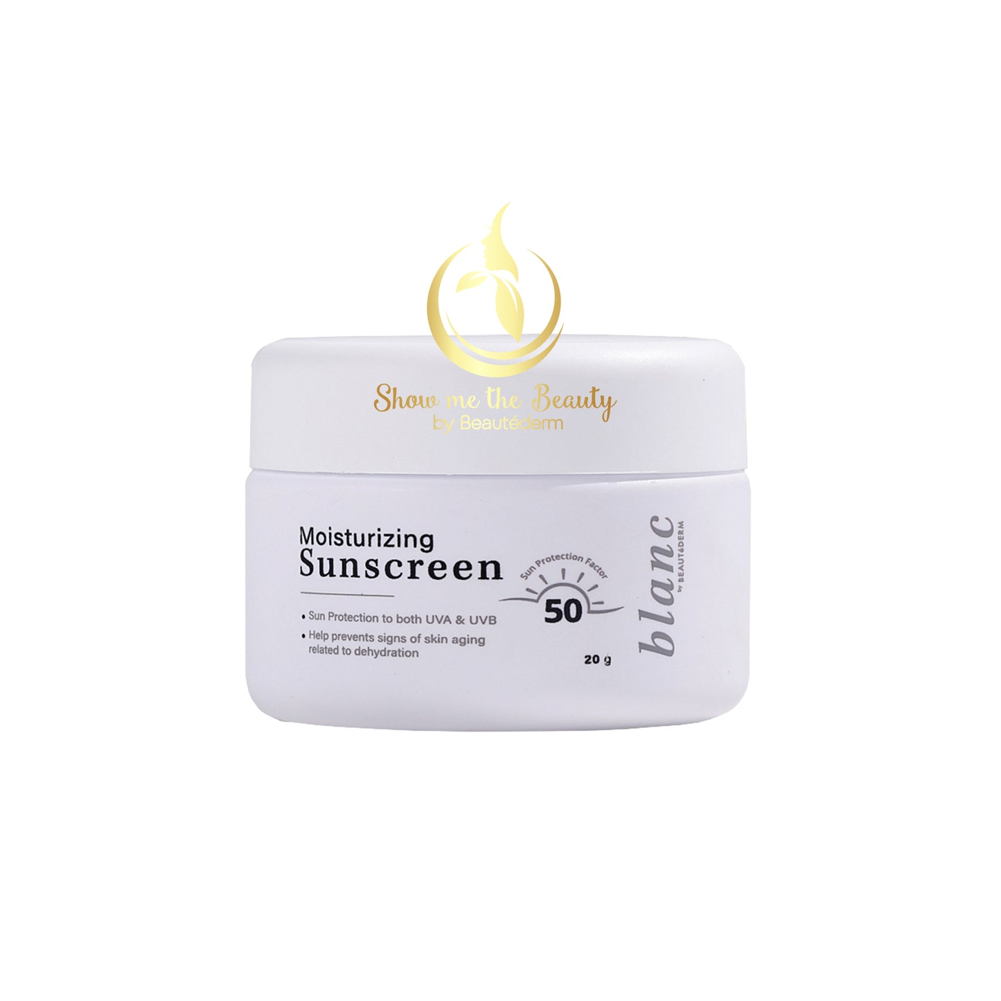 Beautederm Blanc Moisturizing Sunscreen Cream with SPF50 Sunblock Cream