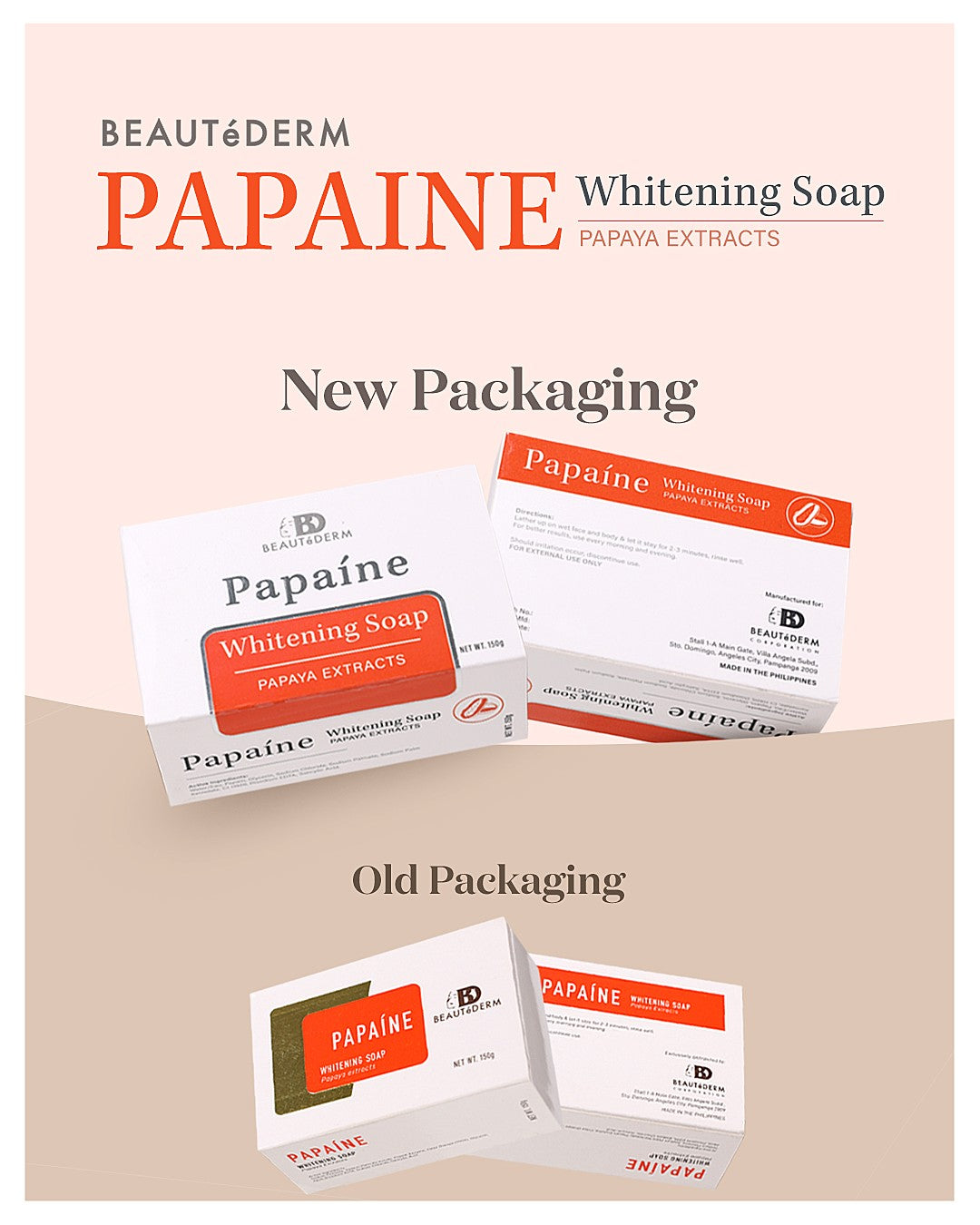 Beautederm Papaine Whitening Soap
