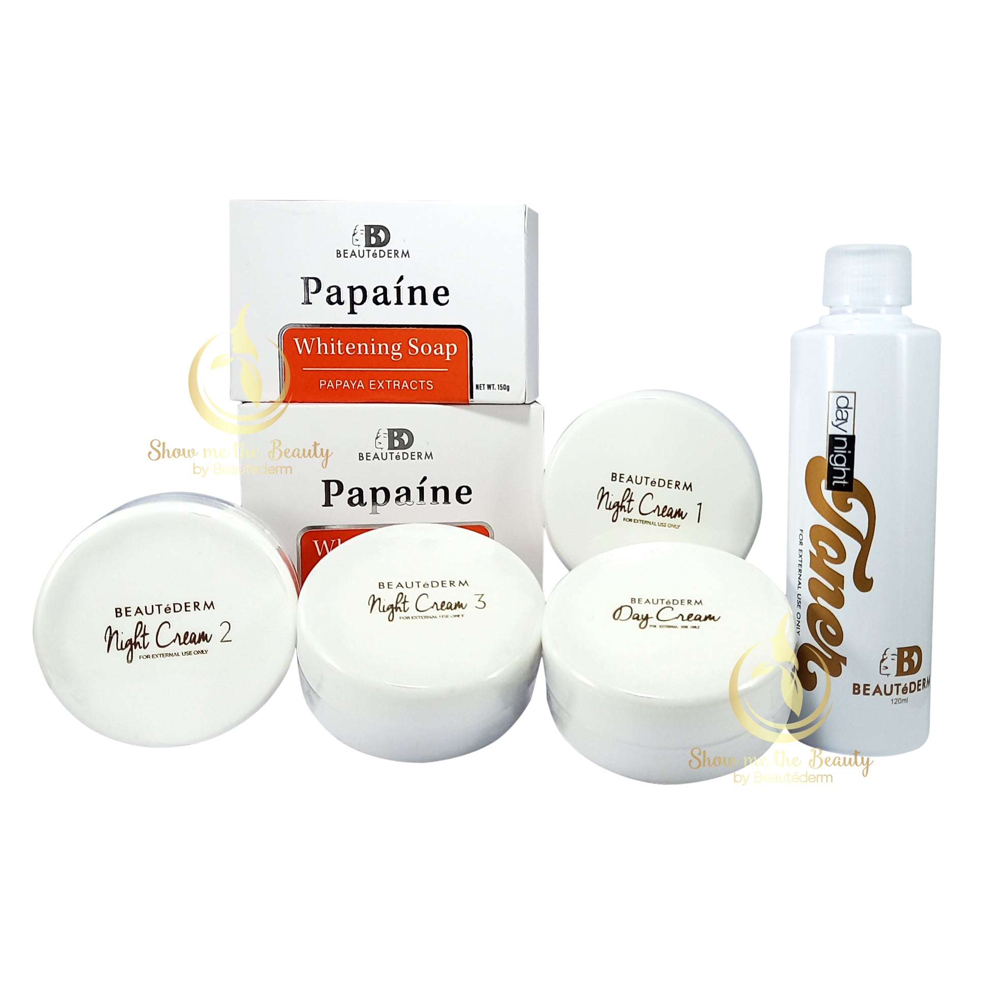 Beautederm Premium Set New Papaine Soap Packaging