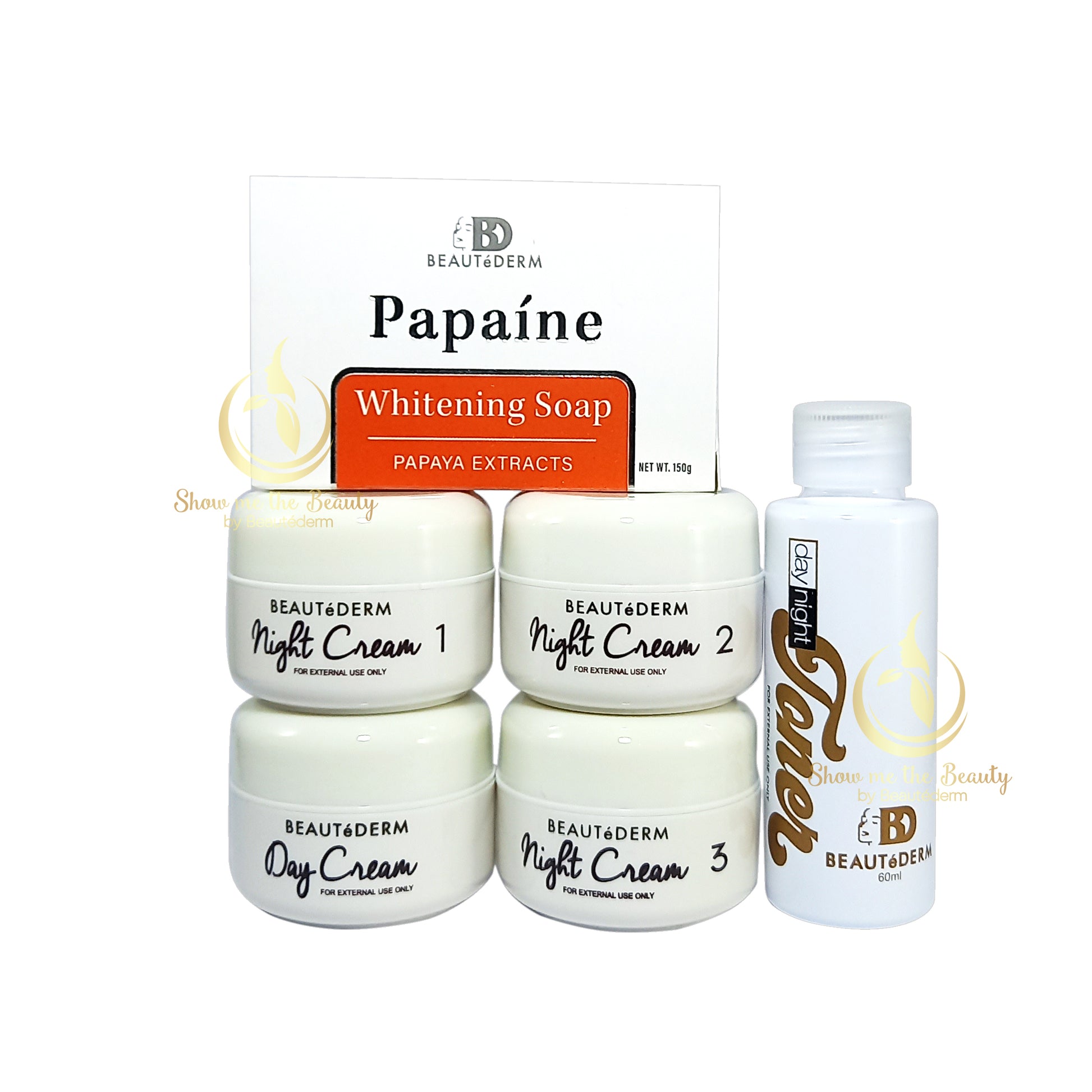 Beautederm Regular Set New Papaine Packaging