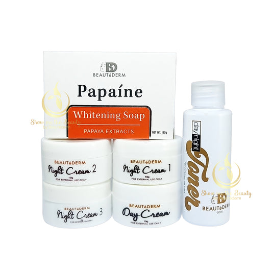 Beautederm Trial Set New Papaine Packaging