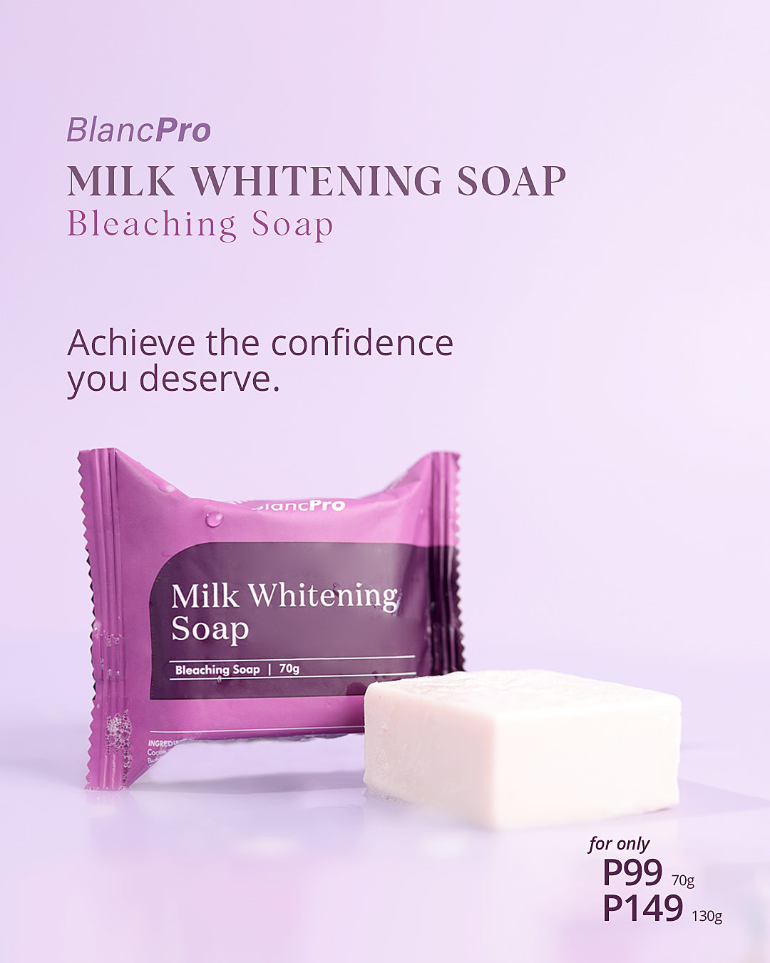 Blancpro Milk Whitening Soap Bleaching SoapBlanc Pro