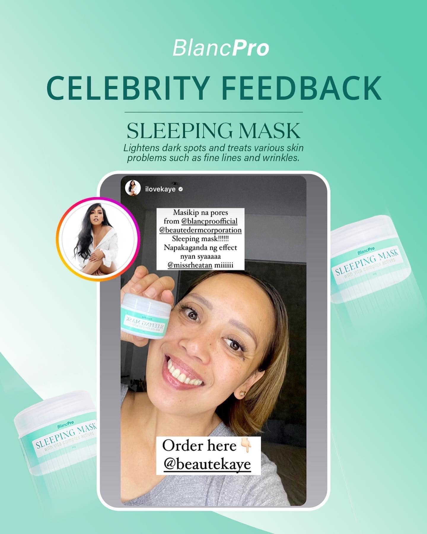 Blanc Pro Sleeping Mask with Vita Complex Actives Blancpro