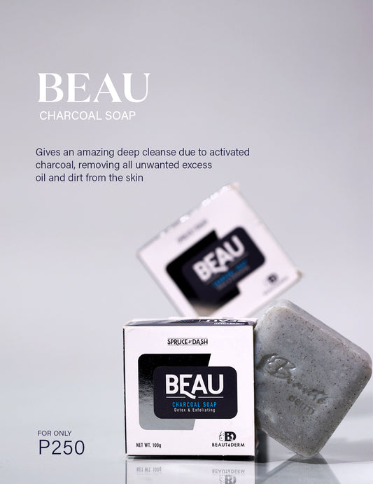 Beautederm Charcoal Soap Detox and Exfoliating Deep Clean Unwanted DIrt