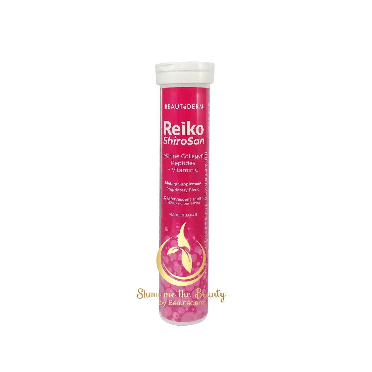 Beautederm Supplements Reiko Shirosan Whitening Anti-aging 20 Effervescent Tablets